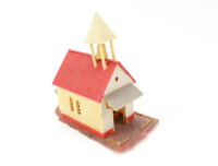 Spur H0 Gebäude kleine Kapelle Bergkapelle 1:87 gebaut