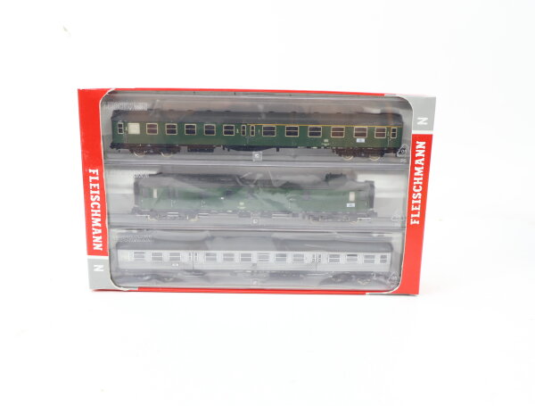 Fleischmnann N 881811 Personenwagen-Set Klassischer Eilzugwagen 3-tlg. / NEM