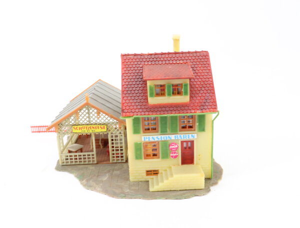 Faller H0 B-269 Gebäude Gasthaus Pension "Bären" mit Biergarten