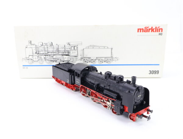 Märklin H0 3099 Dampflok Schlepptenderlok BR 38 3553 DR / Guss