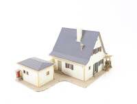Vollmer H0 15149 Gebäude Wohnhaus Einfamilienhaus mit Garage