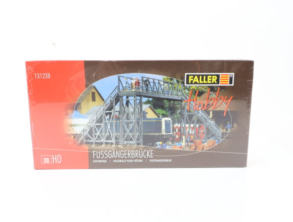 Faller H0 131238 Gebäude Bausatz Fußgängerbrücke Fußgängerüberweg