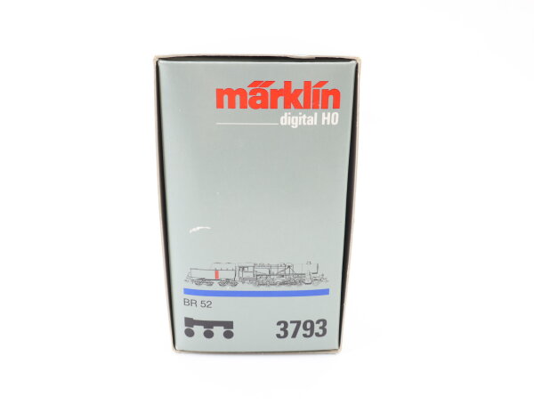 CXH30) Märklin 3793 H0 AC Dampflok BR 52 3604 DRG, digital, OVP