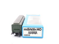 Märklin H0 4203 Personenwagen Abteilwagen 99 397 Hmb B3tr grün /  NEM