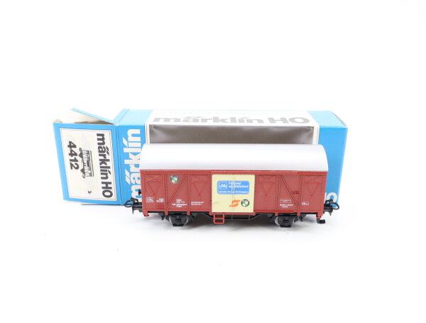 Märklin H0 4412 gedeckter Güterwagen Fahrradtransportwagen 956 713 ÖBB