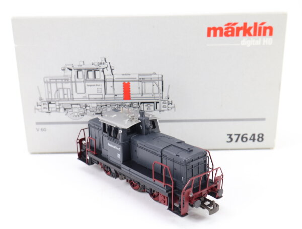 Märklin H0 37648 Diesellok "Rangierlok Werk 3" dunkelgrau / Digital TELEX