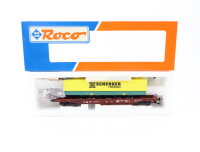 Roco H0 46356 Güterwagen Taschenwagen mit Auflieger "Schenker" 334-9 DB / NEM AC