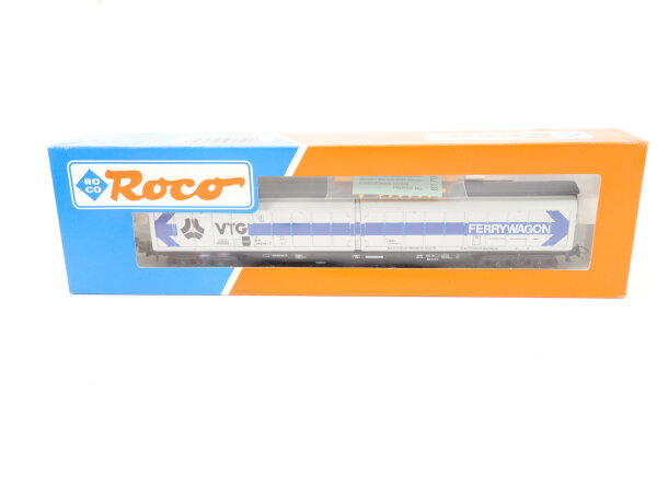 Roco H0 46272 Güterwagen Schiebewandwagen "VTG Ferrywagon" 208-8 DB / NEM AC OVP