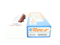 Roco H0 46306 Güterwagen Niederbordwagen Rungenwagen + Container 888-6 DB NEM AC