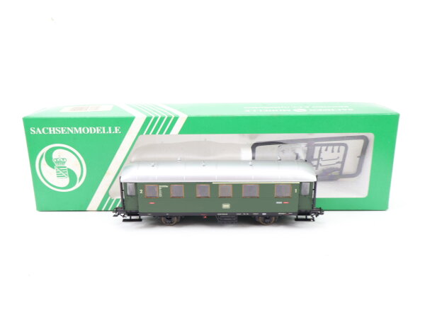 Sachsenmodelle H0 14209 Personenwagen Nebenbahnwagen 1./2.Kl. 39030 DB / NEM AC