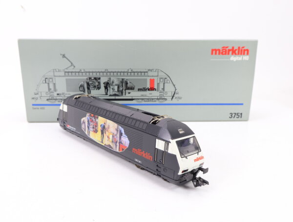 Märklin H0 3751 Elektrolok E-Lok "Heizerlok" BR 460 017-7 SBB / Digital NEM
