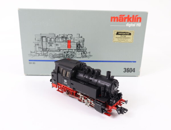 Märklin H0 3604 Dampflok Tenderlok BR 80 030 DB / Digital NEM