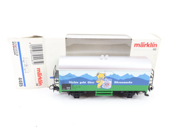 Märklin H0 4485 Güterwagen Kühlwagen "Nichts geht über Bärenmarke 806 2 108-9 DB