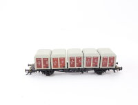 Märklin H0 4767 Güterwagen Behältertragwagen "Haus zu Haus" 440 7 021-5 DB / NEM