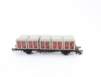 Märklin H0 4767 Güterwagen Behältertragwagen "Haus zu Haus" 440 7 021-5 DB / NEM