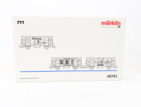 Märklin H0 48783 gedeckter Güterwagen Set...