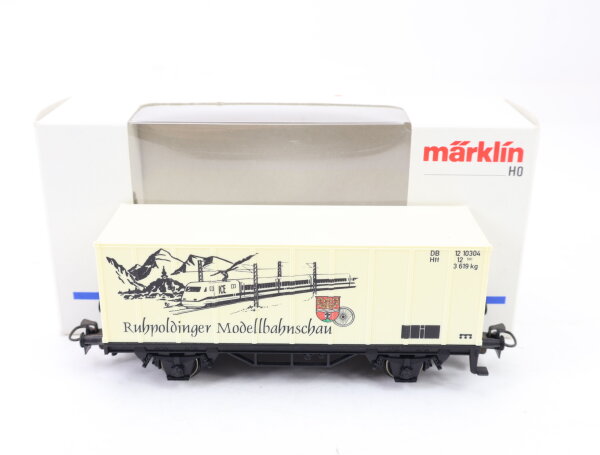 Märklin H0 4481 Güterwagen Sonderwagen "Ruhpoldinger Modellbahnschau" DB /MHI