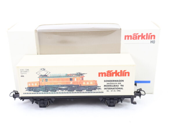 Märklin H0 4481-96721 Güterwagen Sonderwagen "Modellbau 1996" MHI