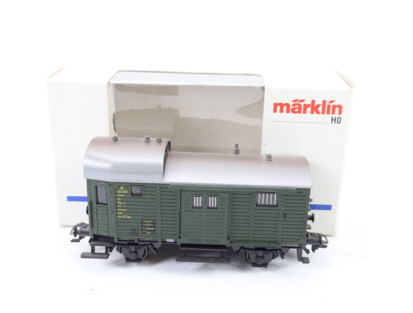Märklin H0 4699 Güterwagen Güterzugbegleitwagen 120 605 DR / NEM