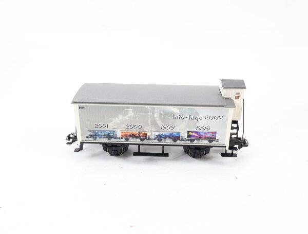 Märklin H0 4890.100 gedeckter Güterwagen SoMo Info Tage 2002 / NEM