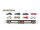 Märklin H0 47121 Doppel-Autotransportwagen mit 8 PKW 435 2 006-9 DB/ NEM MHI OVP