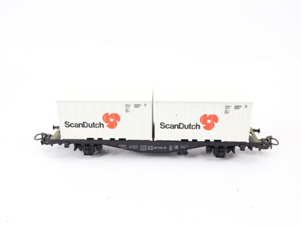 Märklin H0 4770 Güterwagen Containertragwagen "ScanDutch" 042 0 606-4 DB