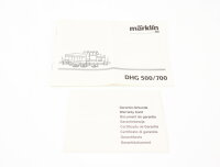 Märklin H0 3078.002 Diesellok Rangierlok Werkslok DHG 500 grau "GBAG" / NEM
