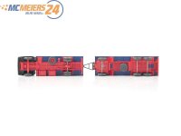 Wiking H0 Modellauto Werbemodell LKW Pritschen-Hängerzug Iveco 1:87 E73