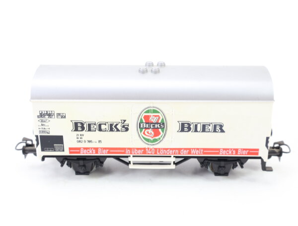 Primex Märklin H0 4548 Güterwagen Bierwagen 082 0 785-4 DB "Becks Bier"