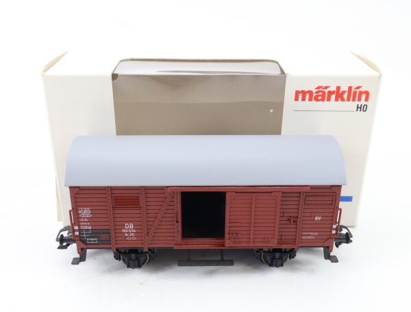 Märklin H0 4881 gedeckter Güterwagen mit Schiebetüren 150 534 DB / NEM