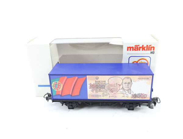 Märklin H0 84576 Güterwagen Containerwagen Europa 1993 SoMo "Portugal"