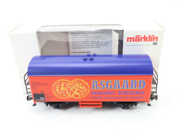 Märklin H0 94141 Güterwagen Bierwagen SoMo "Asgaard Brauerei Schleswig" / NEM