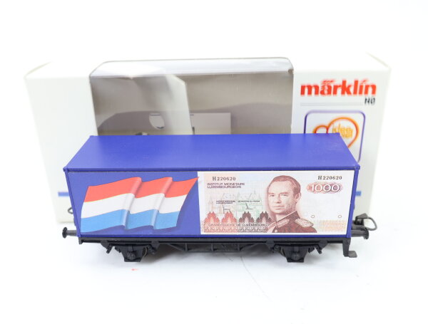 Märklin H0 84570 Güterwagen Containerwagen Europa 1993 SoMo "Luxemburg"