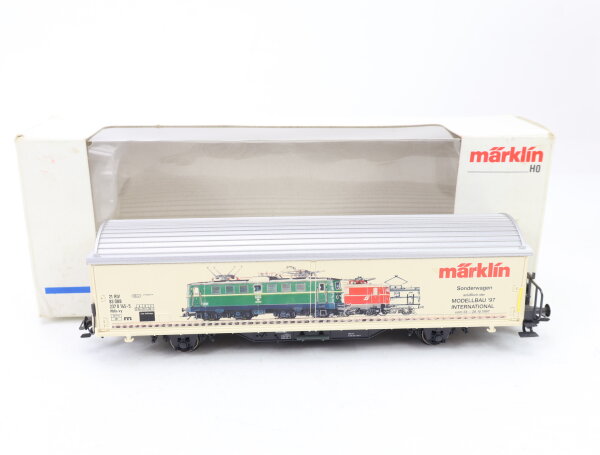 Märklin H0 4735.011 Güterwagen Sondermodell "Modellbau 1997" 0 145-5 ÖBB / NEM