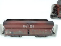 Märklin H0 46243 Güterwagen-Set 3-tlg. Selbstentladewagen "Erz IIId" DB / NEM