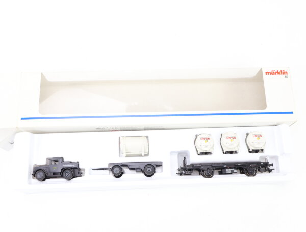 Märklin h0 46827 Behältertransport Dortmunder Union DB / NEM