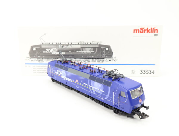 Märklin H0 33534 Elektrolok "Der ZDF-Express" BR 120 151-6 DB /Delta Digital NEM