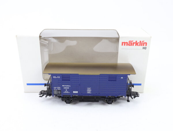 Märklin H0 48851Güterwagen "Wagen für Feuerlöschgeräte" 23639 K.W.St.E. /NEM OVP