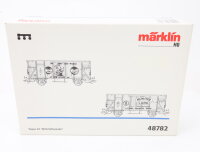 Märklin H0 48782 gedeckter Güterwagen -Set...