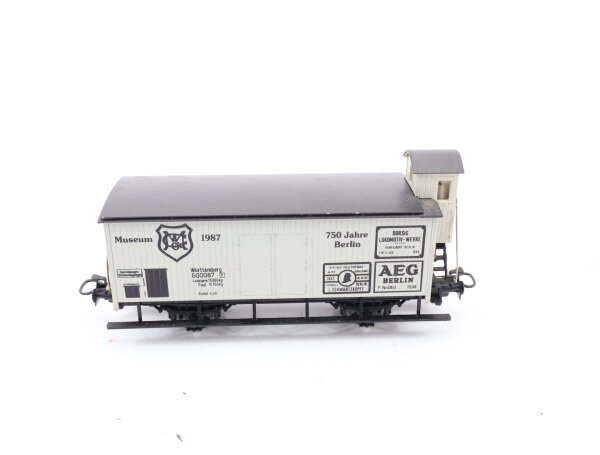 Märklin H0 gedeckter Güterwagen Museumswagen 1987 600087 K.W.St.E.