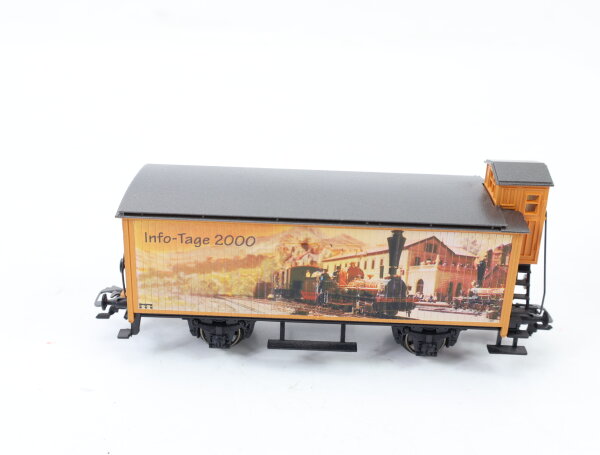 Märklin H0 4890.100 gedeckter Güterwagen mit Brhs. SoMo Info Tage 2000 / NEM MHI
