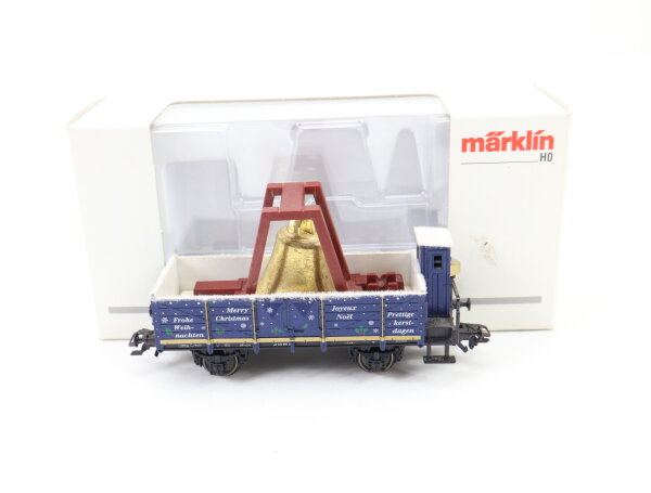 Märklin H0 48402 Güterwagen Weihnachtswagen 2002 mit Glocke / NEM OVP
