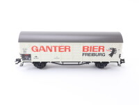 Märklin H0 46201 ged. Güterwagen Insider Jahreswagen 2004 "Ganter Bier" DB / NEM