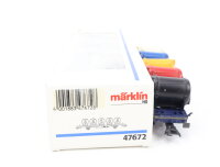 Märklin H0 47672 Güterwagen Behältertragwagen Magazinwagen 1996 / NEM OVP