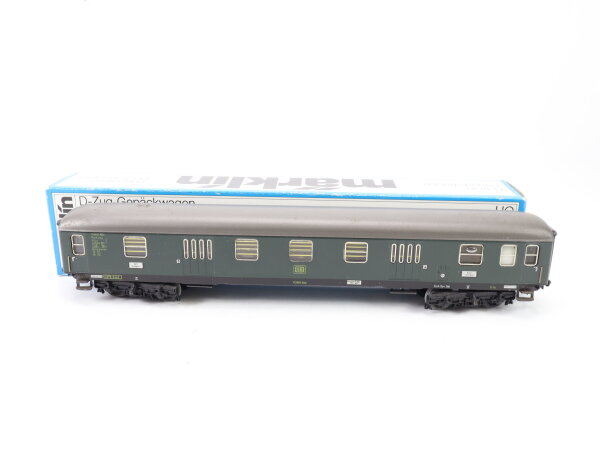 Märklin H0 4026 Personenwagen Gepäckwagen grün 112 401 Köln DB / Blech