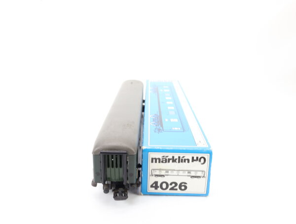 Wagon Märklin HO 4026 – Fourgon Bagage DB 112 401 Köln – Métal Et Plastique