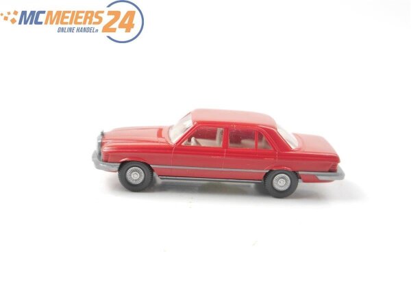 Wiking H0 393/1C Modellauto Mercedes 450 SE rot 1:87 E73