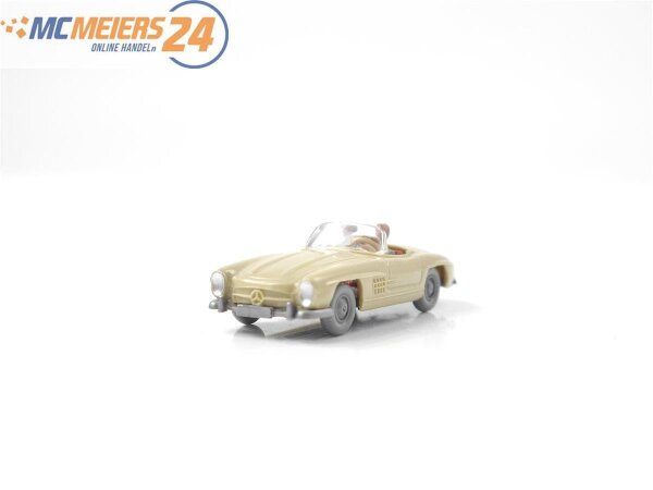 Wiking H0 388/3A Modellauto Mercedes 300 SL Cabrio grünbeige 1:87 E73