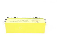 Märklin H0 84577 Güterwagen Containerwagen "Ab 1.7.93 neue PLZ" Postdienst gelb