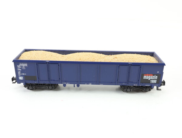 Märklin H0 46902 Hochbordwagen Magazin Jahreswagen 1998 mit Ladung 4 680-3 NEM